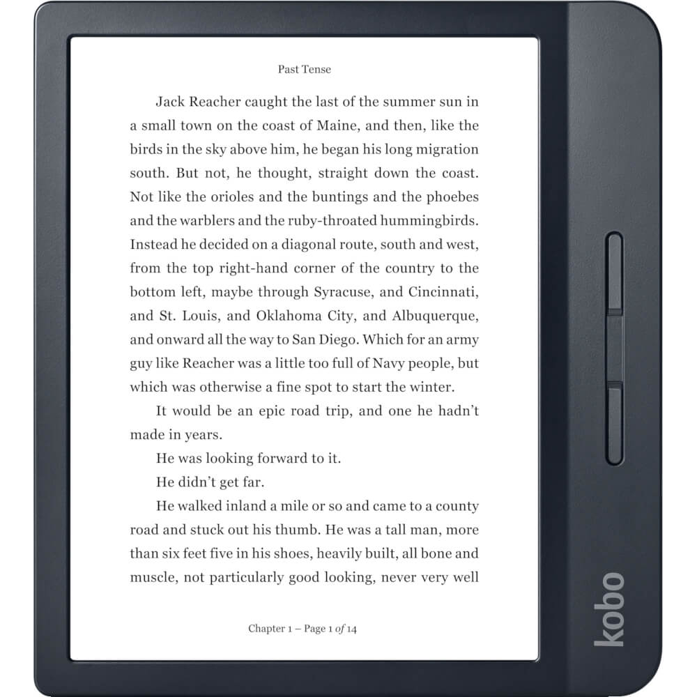  eBook Reader Kobo Libra H2O, 7", 8GB, Wi-Fi, Black 