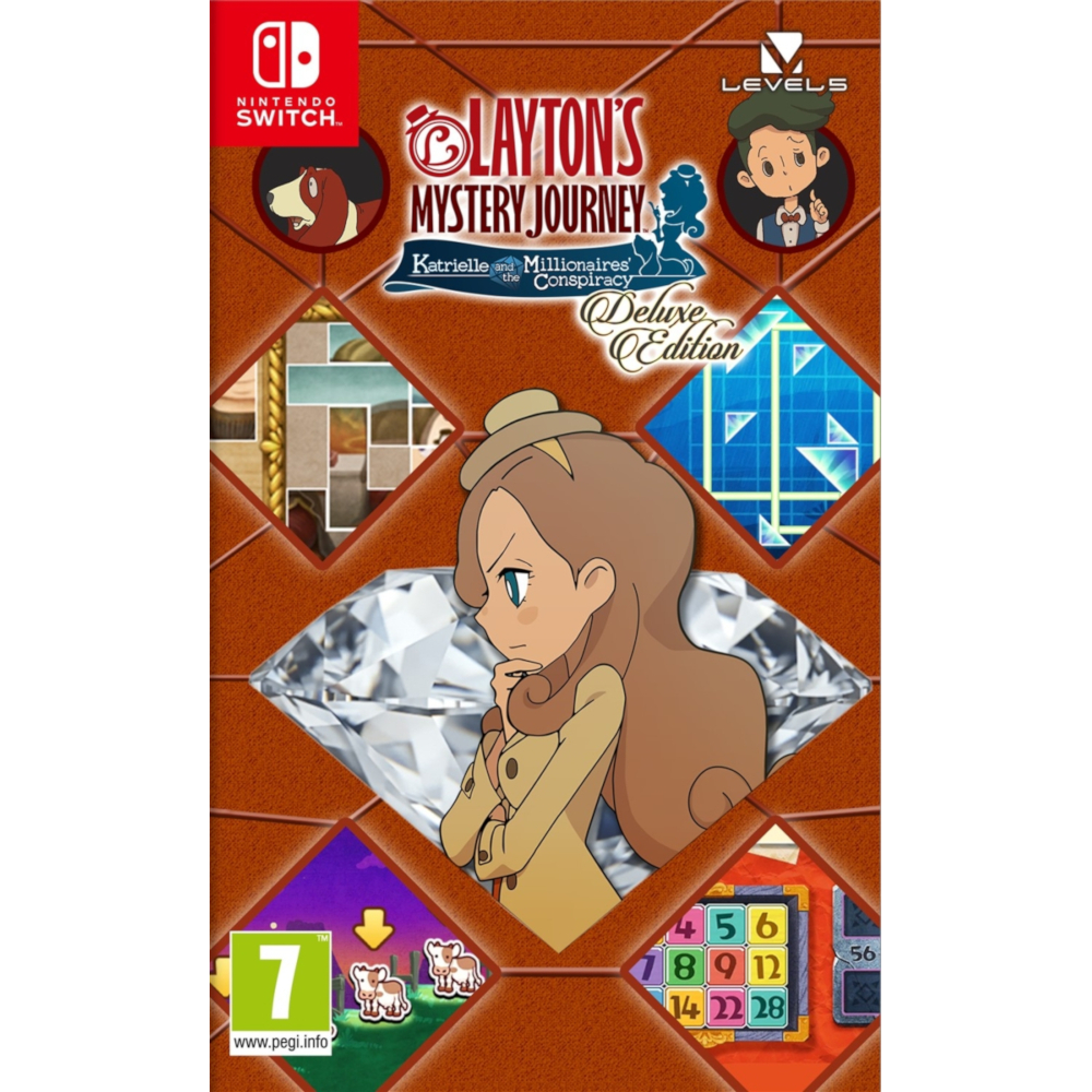  Joc Nintendo Switch Laytons Mystery Journey Katrielle And The Millionaires Conspiracy Deluxe Edition 
