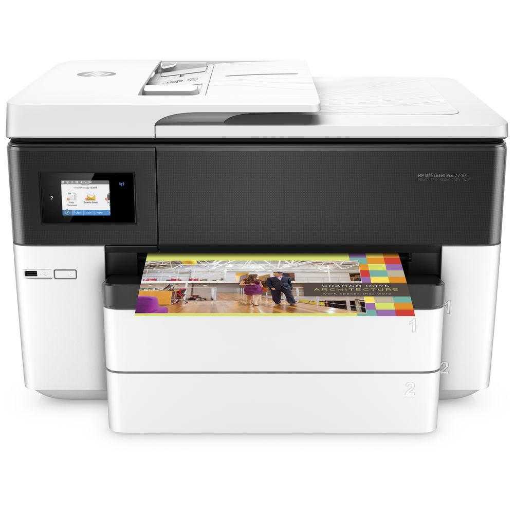 Multifunctional inkjet color HP OfficeJet Pro 7740 WF, All-in-One, A3 