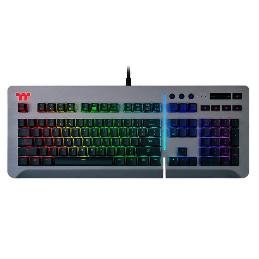 Tastatura gaming mecanica Tt eSPORTS Level 20 RGB, Gri Tastaturi gaming