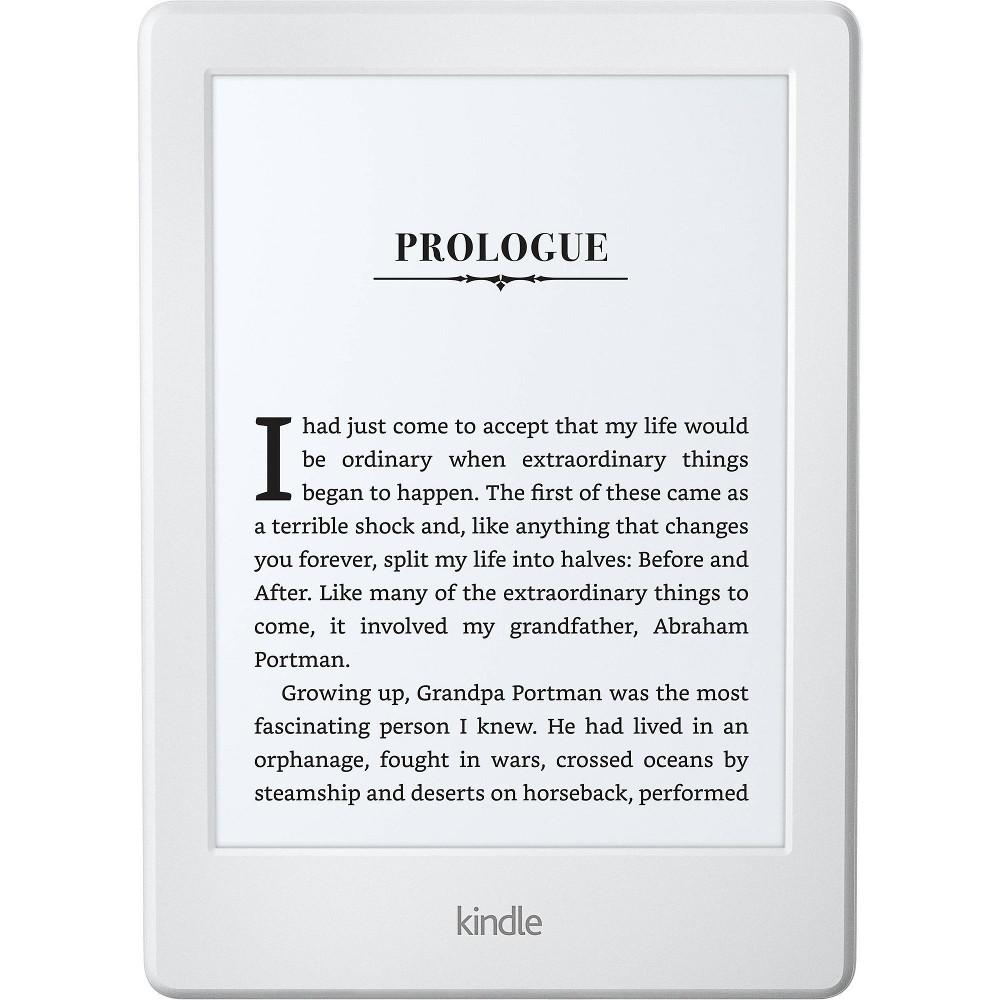  eBook Reader New Kindle, Glare 6", Touchscreen, 8th Generation, Alb 