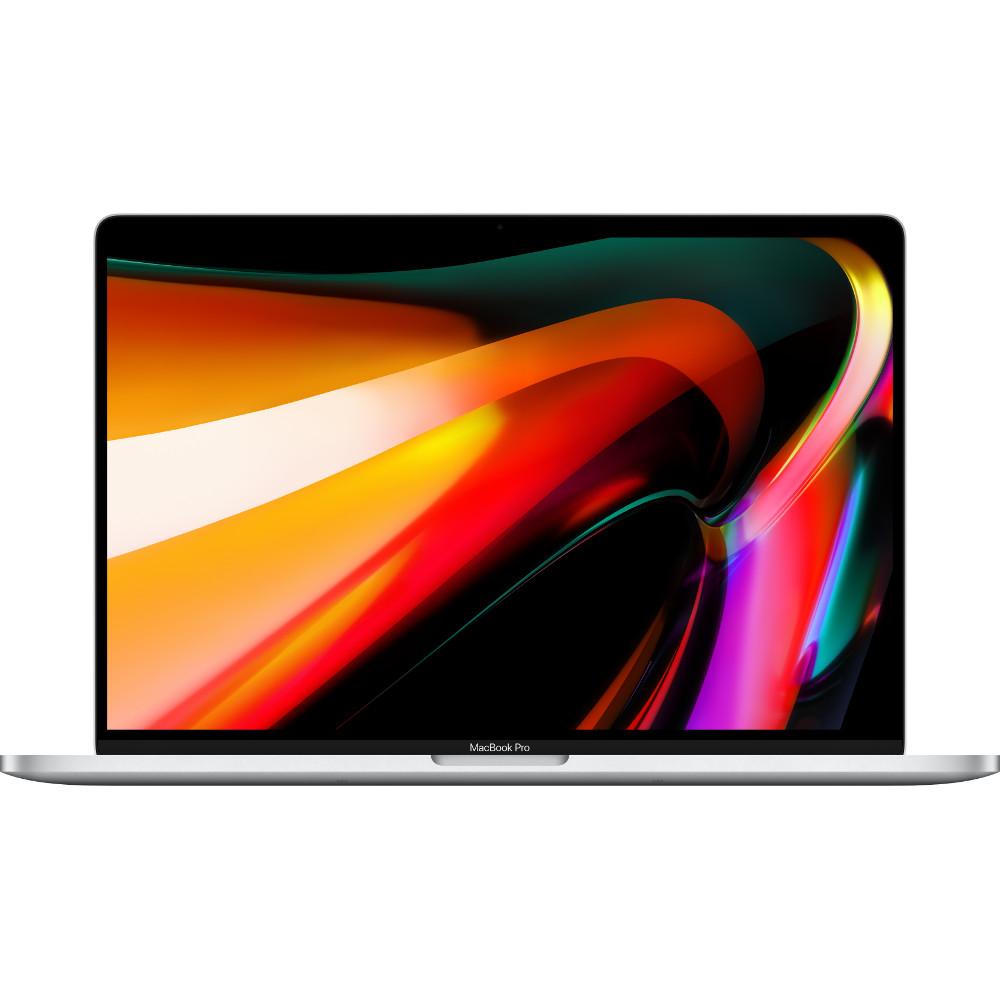 Laptop Apple MacBook Pro 16 Touch Bar, Intel® Core™ i7, 16GB DDR4, SSD 512GB, AMD Radeon Pro 5300M 4GB, macOS Catalina, Silver, INT KB