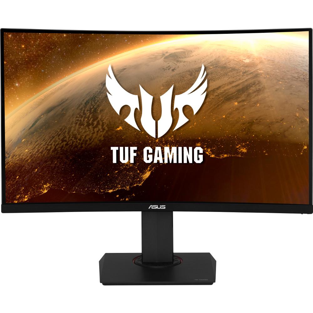  Monitor curbat gaming LED Asus TUF VG32VQ, 32", VA, WQHD, 1ms, 144Hz, FreeSync, Flicker free, Negru 