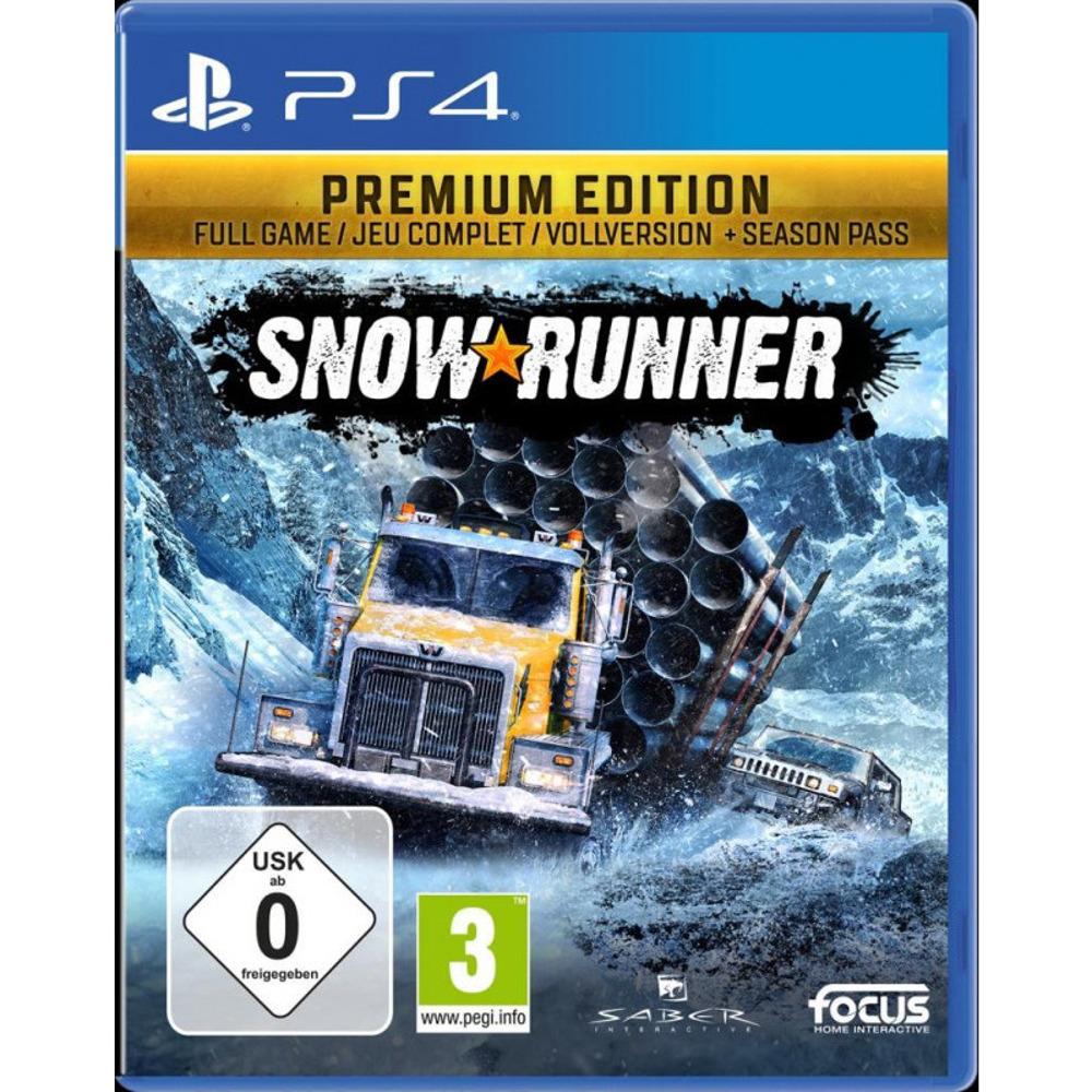  Joc PS4 SnowRunner: A MudRunner Game Premium Edition 