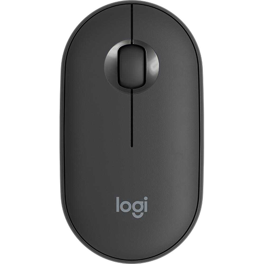 Mouse wireless Logitech Pebble M350, Graphite