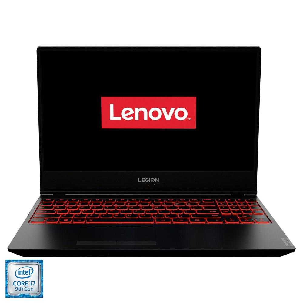 Laptop Gaming Lenovo Legion Y7000, Intel® Core™ i7-9750HF, 8GB DDR4, SSD 512GB, NVIDIA GeForce GTX 1650 4GB, Free DOS Laptop-uri Gaming