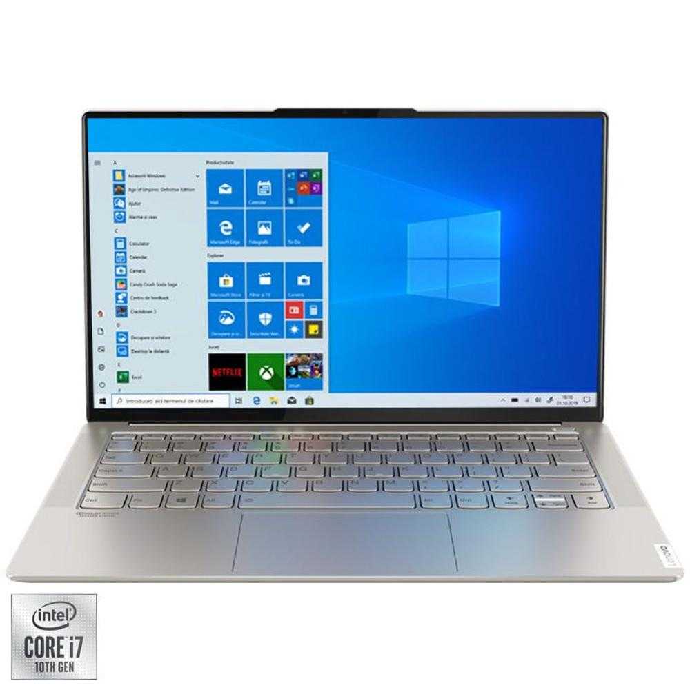 Laptop ultraportabil Lenovo Yoga S940-14IIL, Intel® Core™ i7-1065G7, 16GB DDR4, SSD 1TB, Intel® Iris® Plus Graphics, Windows 10 Home