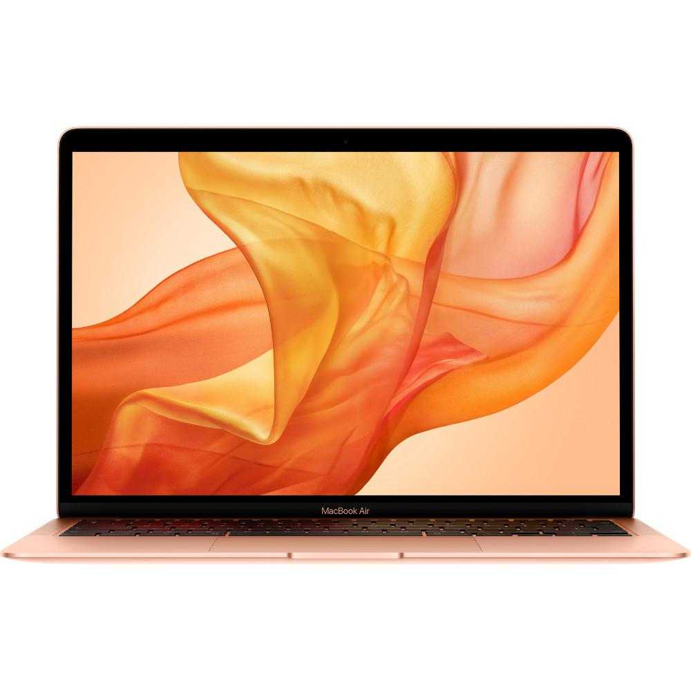 Laptop Apple MacBook Air 13" Retina, Intel&#174; Core&trade; i3, 8GB LPDDR4X, SSD 256GB, Intel&#174; Iris&#174; Plus Graphics, macOS Catalina, Gold, INT KB 