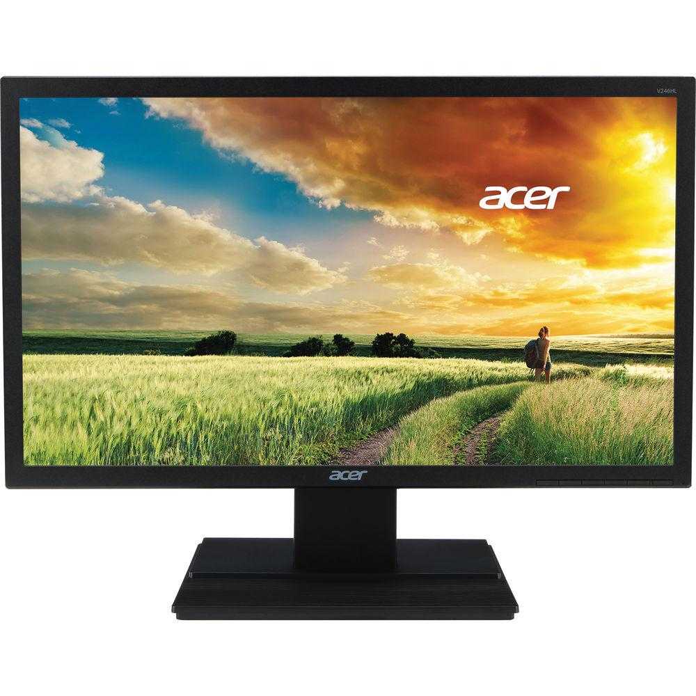  Monitor LED Acer V246HQ, 23.6", Full HD, HDMI, Negru 