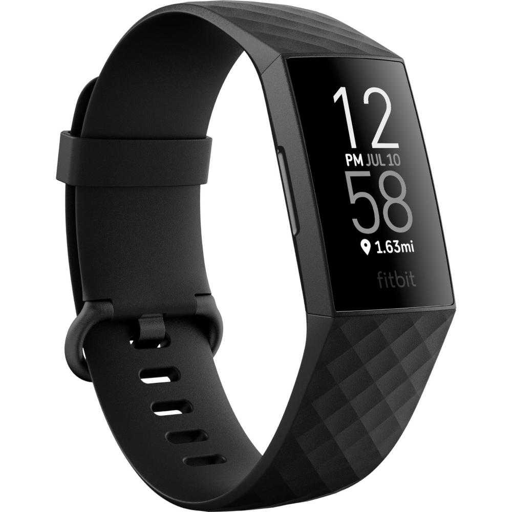  Smartband fitness Fitbit Charge 4, NFC, Negru 