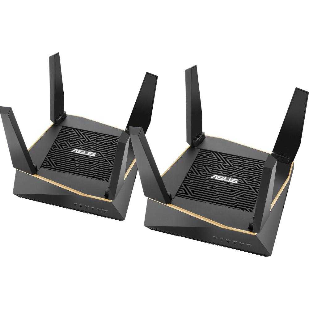  Sistem Wi-Fi Mesh Asus RT-AX92U (2-Pack), AX6100, Wi-Fi 6, Tri-Band 