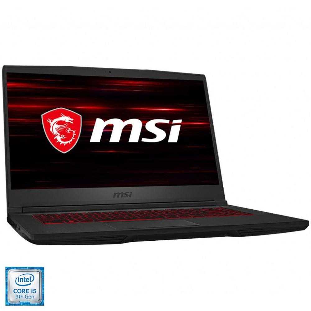 Laptop Gaming MSI GF65 Thin 9SEXR-288XRO, Intel® Core™ i5-9300H, 8GB DDR4, SSD 512GB, NVIDIA GeForce RTX2060 6GB, Free DOS