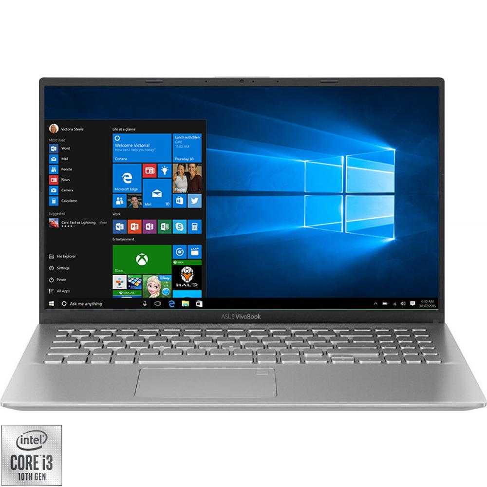 Laptop Asus VivoBook 15 K512JA-EJ373R, Intel® Core™ i3-1005G1, 8GB DDR4, SSD 256GB, Intel® UHD Graphics, Windows 10 Pro