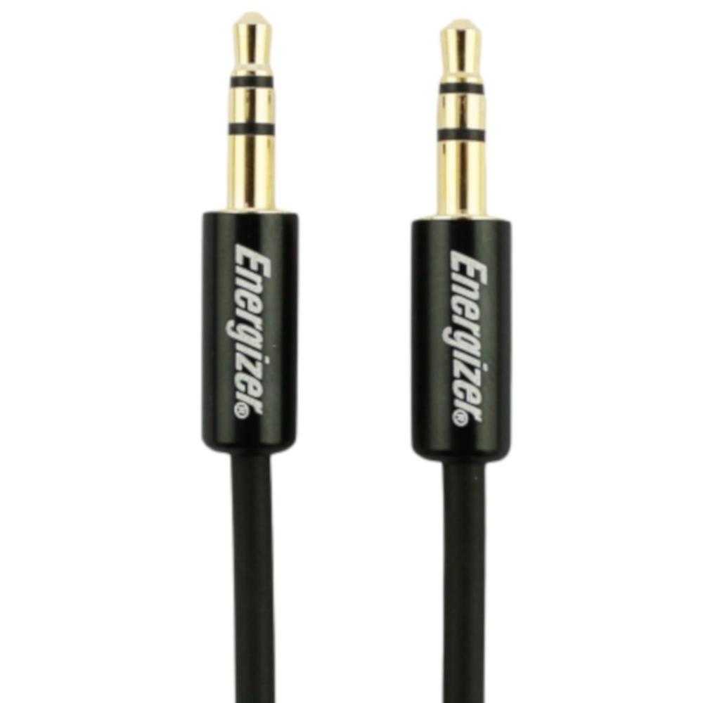  Cablu audio Energizer C13JAJACBK4, Jack 3.5mm, 1.2m, Negru 