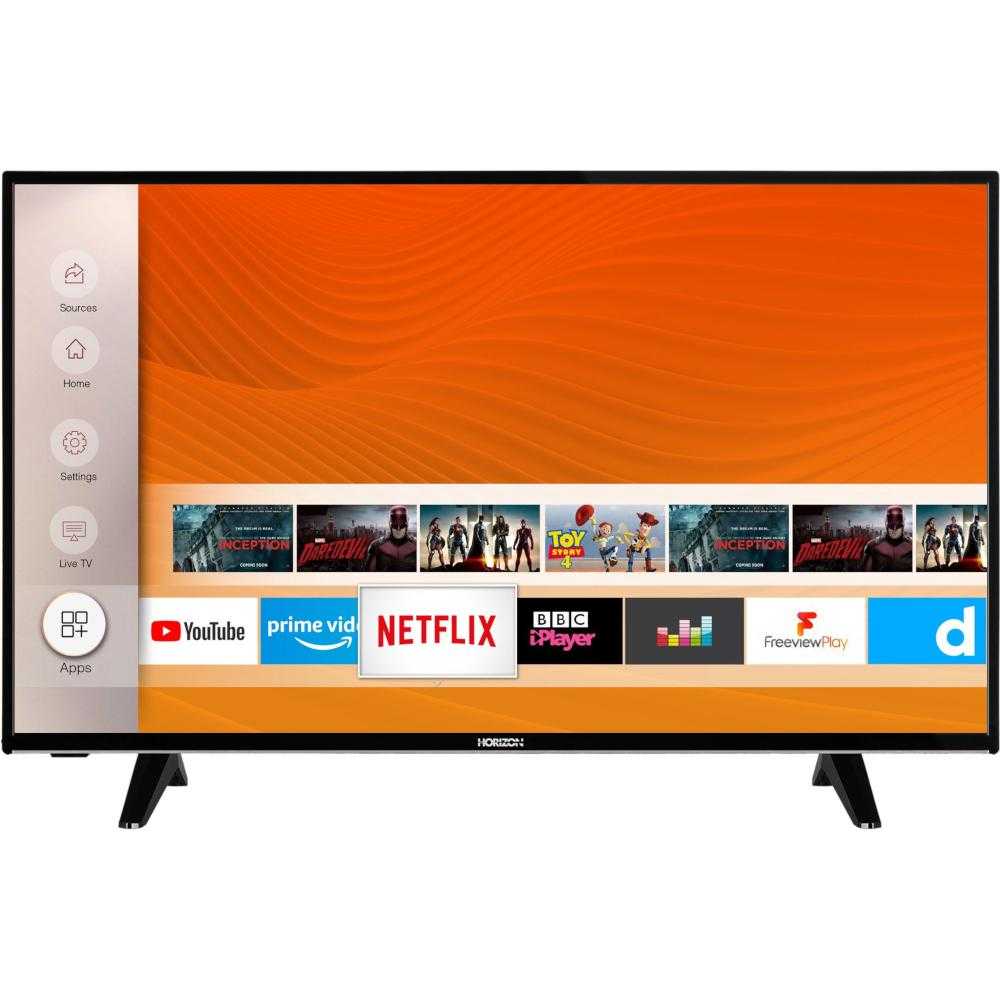 Televizor Smart LED, Horizon 43HL6330F, 108 cm, Full HD, Clasa E