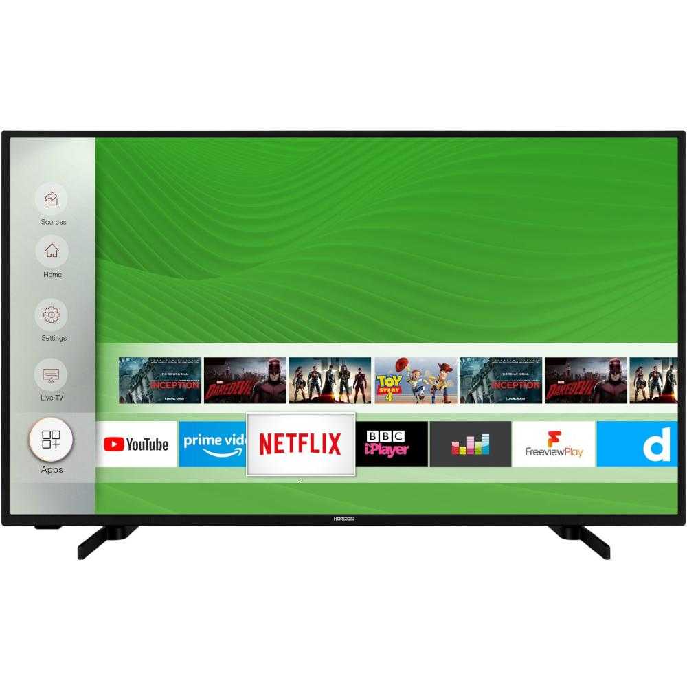 Televizor Smart Led, Horizon 43hl7530u, 108 Cm, Ultra Hd 4k, Clasa G