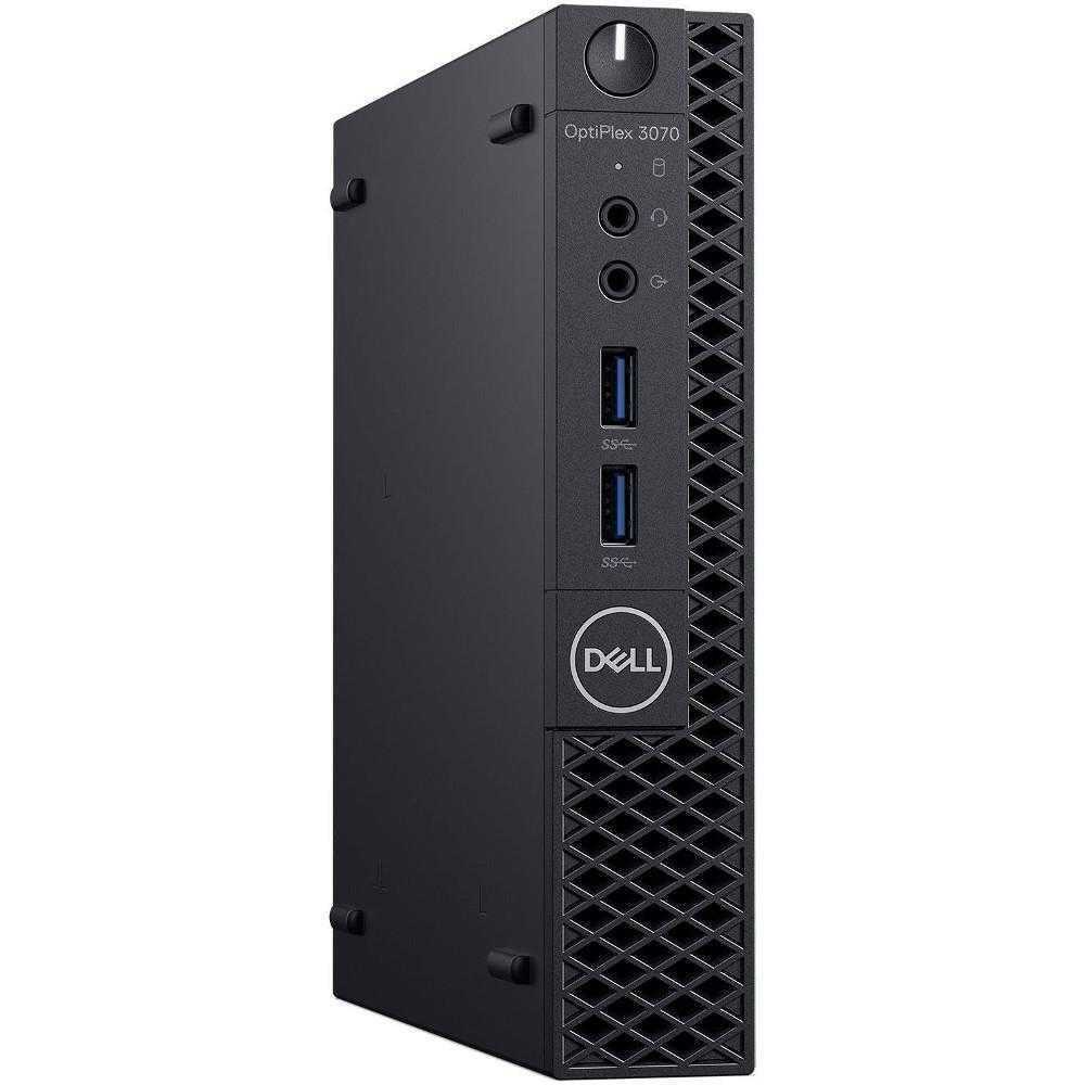  Sistem Desktop PC Dell OptiPlex 3070 MFF, Intel&#174; Core&trade; i5-9500T, 8GB DDR4, SSD 256GB, Intel&#174; UHD Graphics, Ubuntu Linux 18.04 