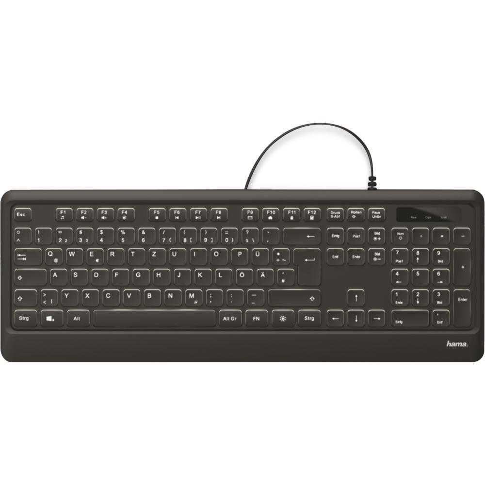 Tastatura Hama KC-550, Negru