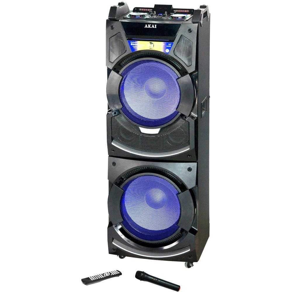 Boxa Activa Akai Dj-s5h, Bluetooth, 400w Negru