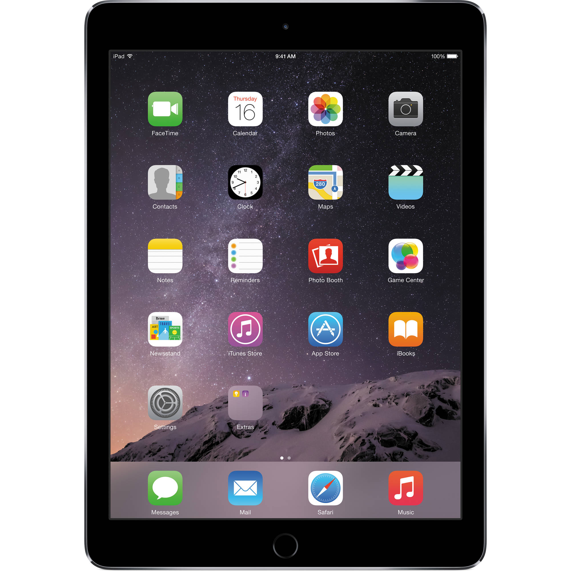  Apple iPad Air 2, 9.7", 128GB, Gri 