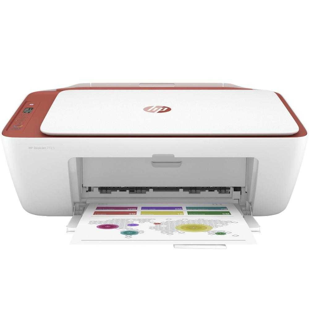  Multifunctional inkjet color HP Deskjet 2723 All-in-One, A4, Rosu 