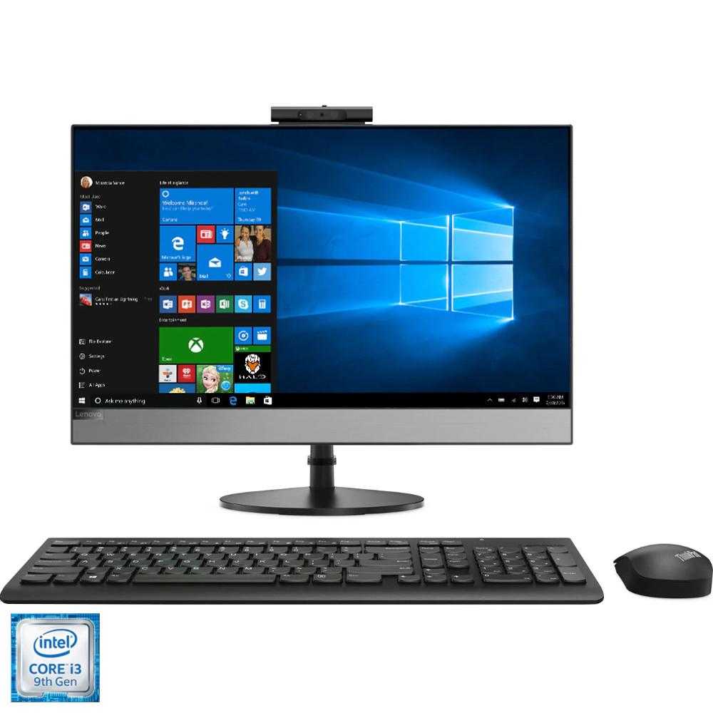  Sistem Desktop PC All-In-One Lenovo V530-24ICB, 23.8", Intel&#174; Core&trade; i3-9100T, 8GB DDR4, SSD 256GB, Intel&#174; UHD Graphics, Windows 10 Pro 