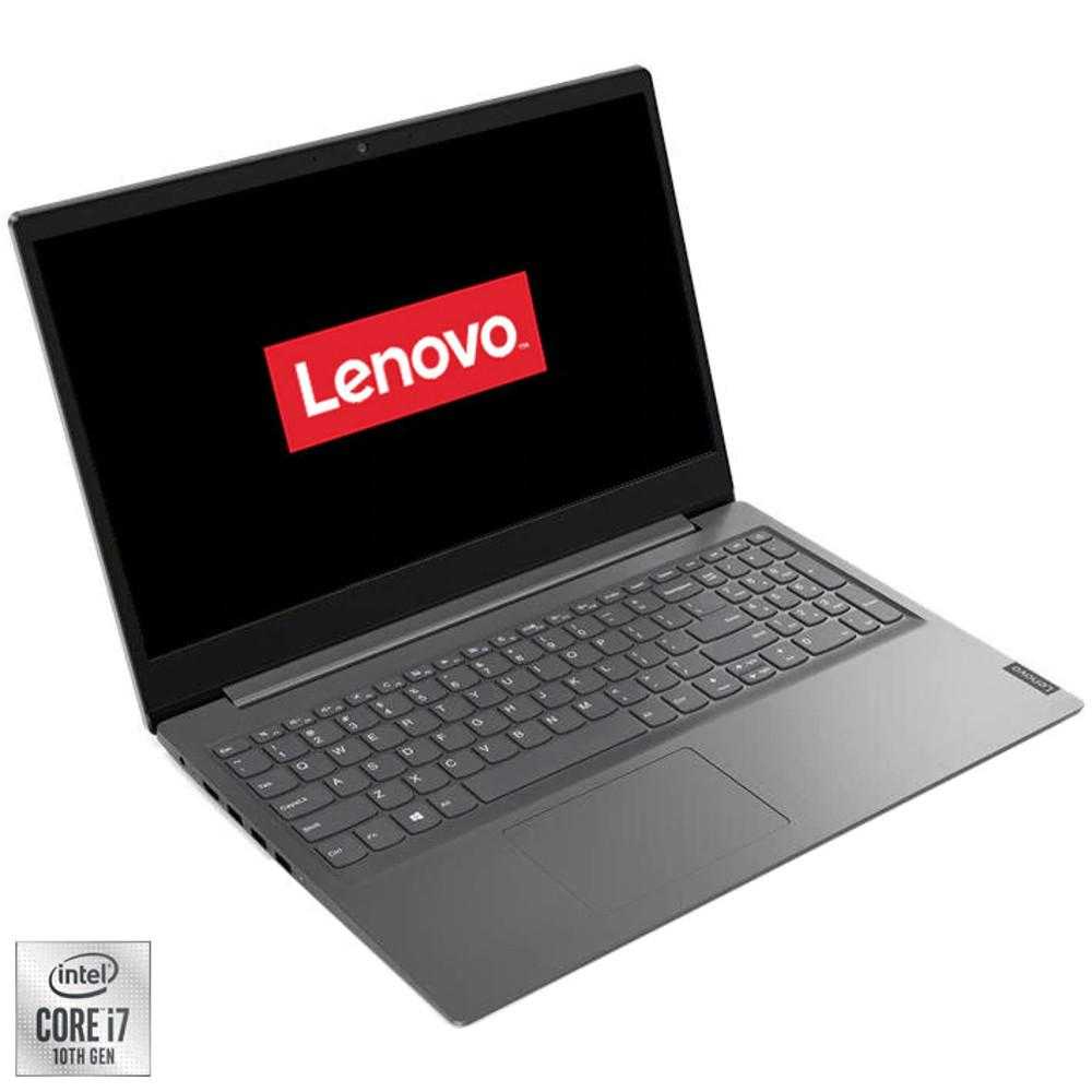 Laptop Lenovo V15 IIL, Intel® Core™ i7-1065G7, 8GB DDR4, SSD 512GB, Intel UHD Graphics, Free DOS