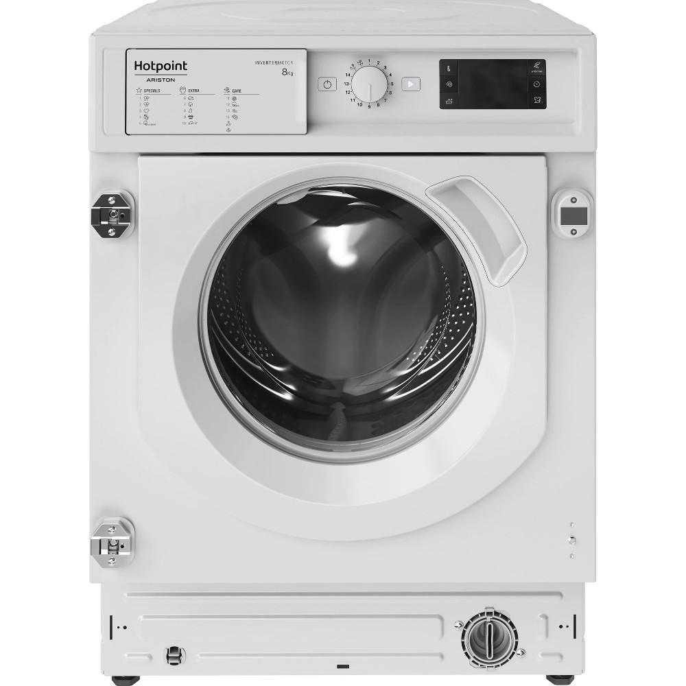  Masina de spalat rufe incorporabila Hotpoint BIWMHG81484EU, 1400 RPM, 8 Kg, Clasa C, (clasificare energetica veche Clasa A+++) 