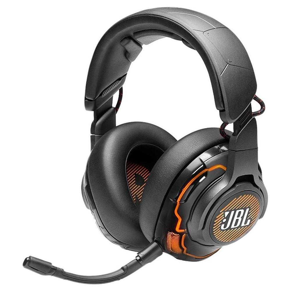 Casti Gaming cu microfon JBL Quantum ONE, Wireless, Multiplatforma, Negru