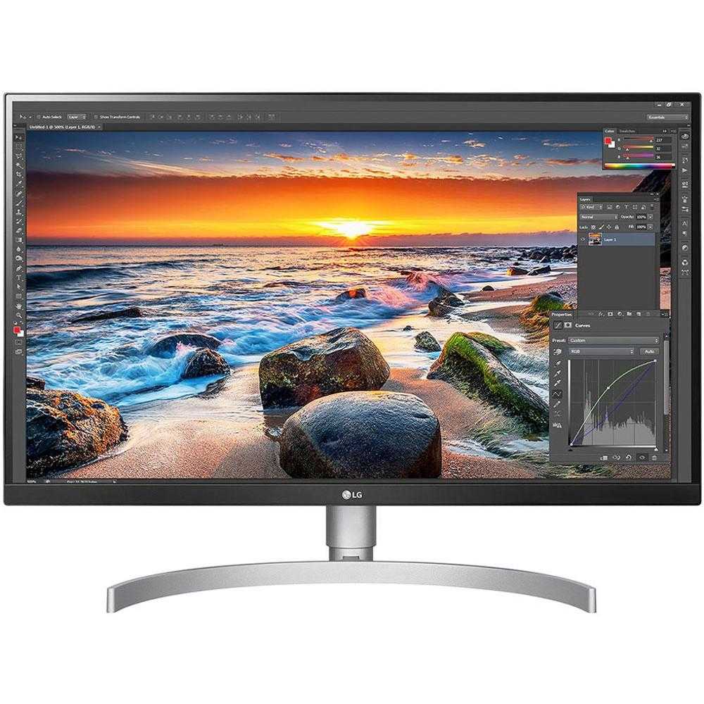Monitor LED LG 27UL850-W, 27", Ultra HD 4K, IPS, FreeSync, HDR10, Alb