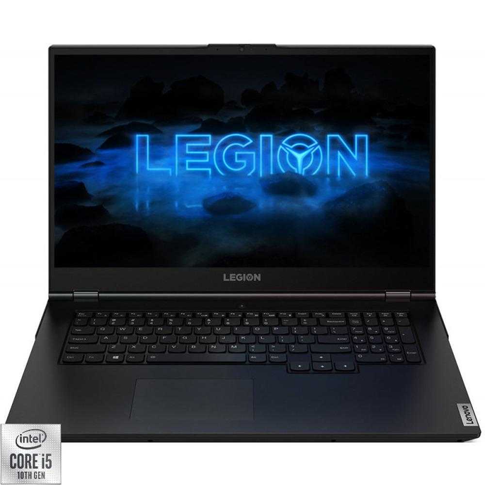 Laptop Gaming Lenovo Legion 5 17IMH05, Intel® Core™ i5-10300H, 8GB DDR4, SSD 512GB, NVIDIA® GeForce® GTX 1650 4GB, Free DOS Flanco.ro imagine noua idaho.ro