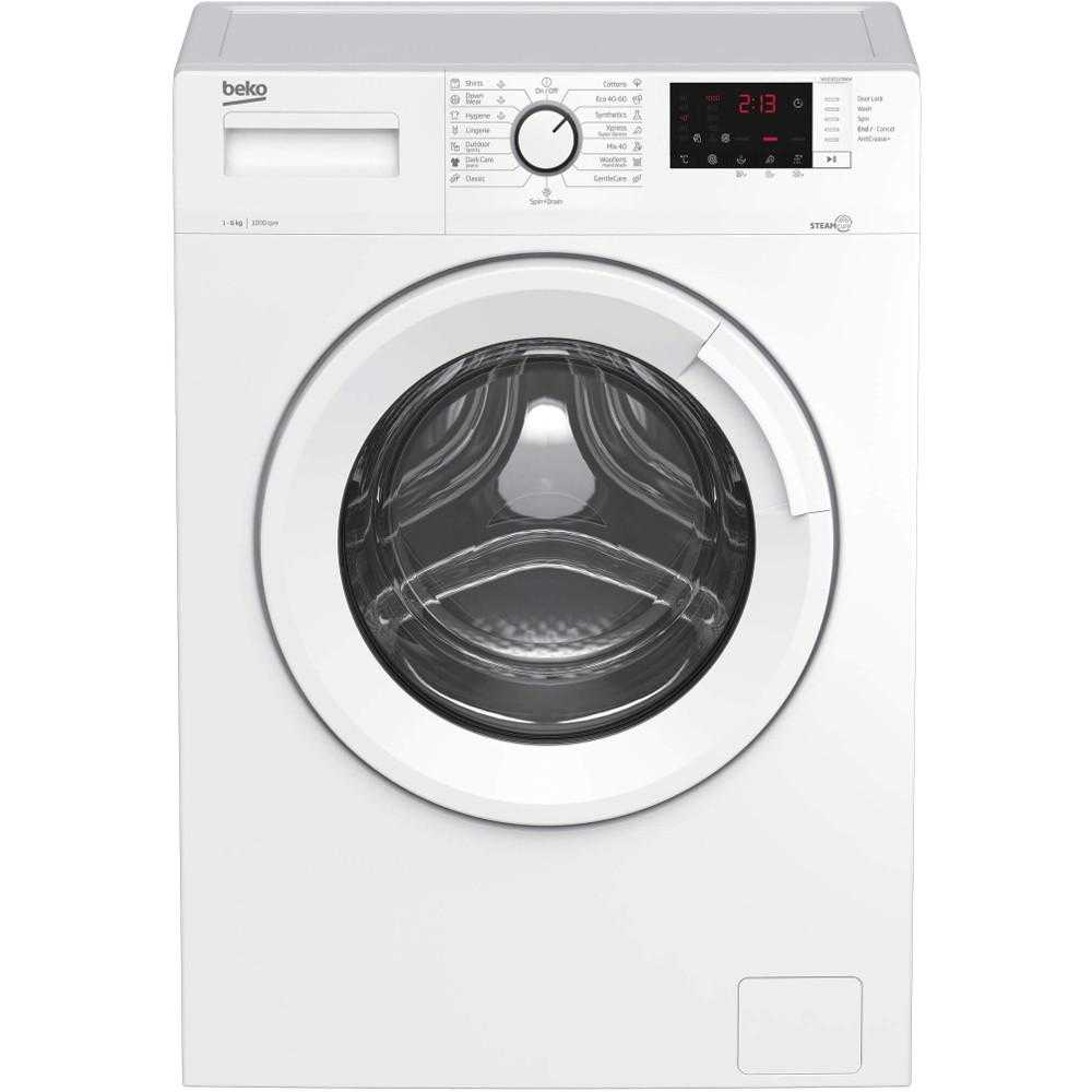 Masina de spalat rufe slim Beko WUE6512BWW, 1000 RPM, 6 kg, Clasa E, (clasificare energetica veche Clasa A+++)