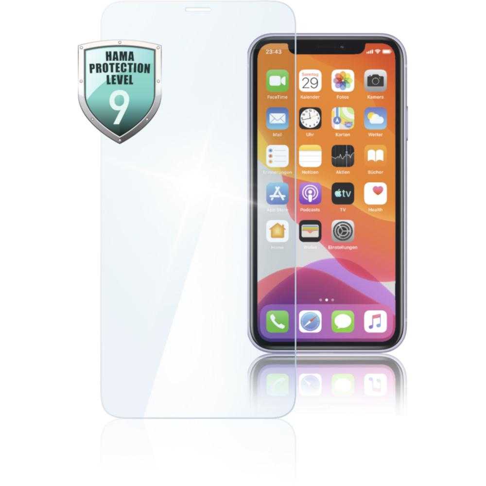 Folie protectie Hama Premium Crystal Glass pentru iPhone 12/12 Pro, Transparenta