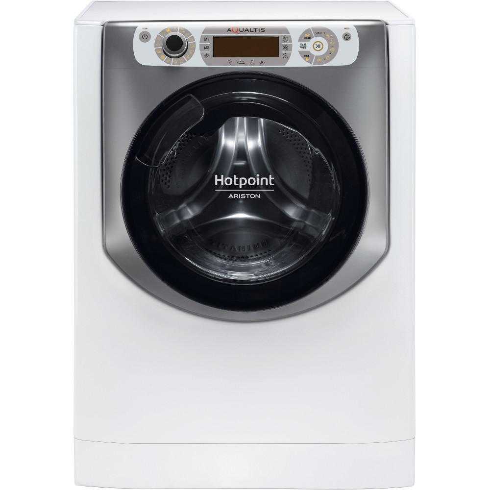  Masina de spalat rufe cu uscator Hotpoint AQD1072D 697 EU/B N, 1600 RPM, 10 kg spalare, 7 kg uscare, Clasa D 