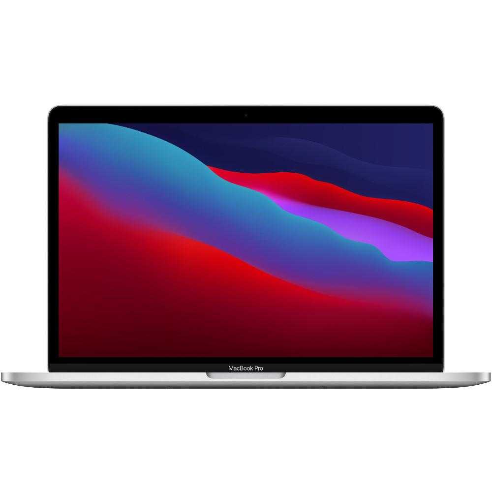 Laptop Apple MacBook Pro 13 Touch Bar, Apple M1, 8GB, SSD 256GB, Apple M1 GPU, macOS Big Sur, INT KB, Silver Apple imagine noua idaho.ro