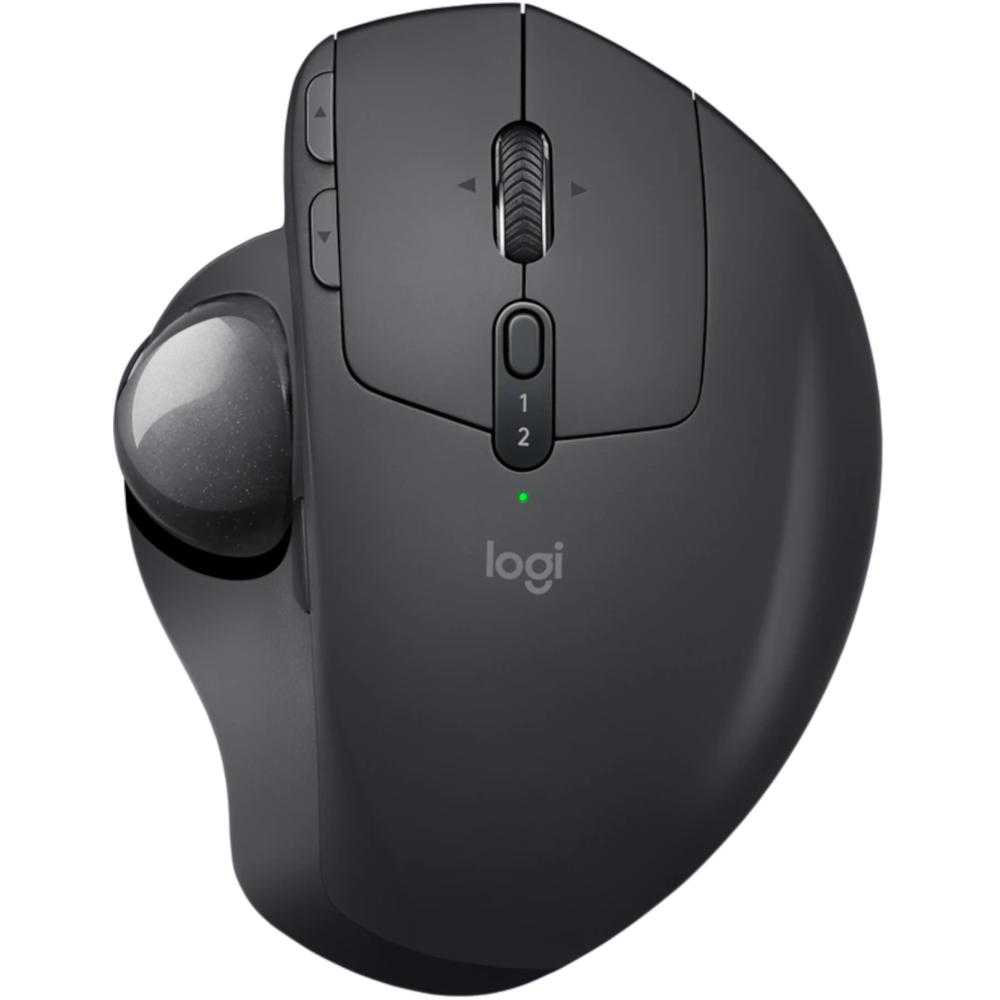  Mouse Logitech MX Ergo Trackball, Wireless, Negru 