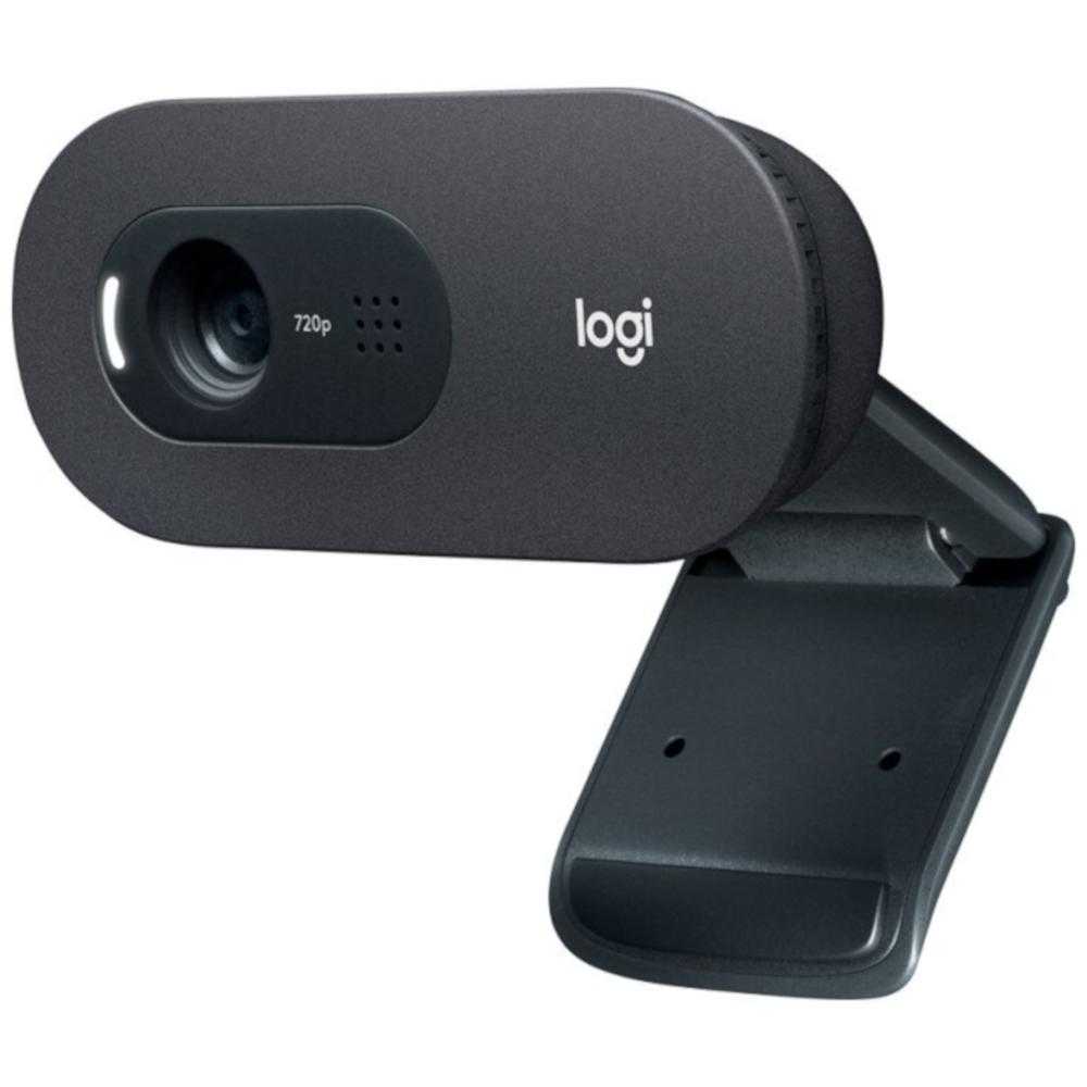 Camera web Logitech C505, HD, USB, Negru