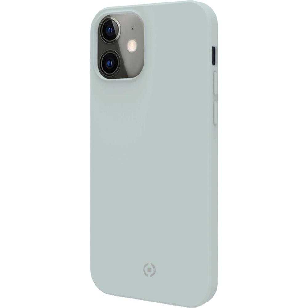 Husa de protectie Celly Cromo pentru iPhone 12 Mini, Albastru