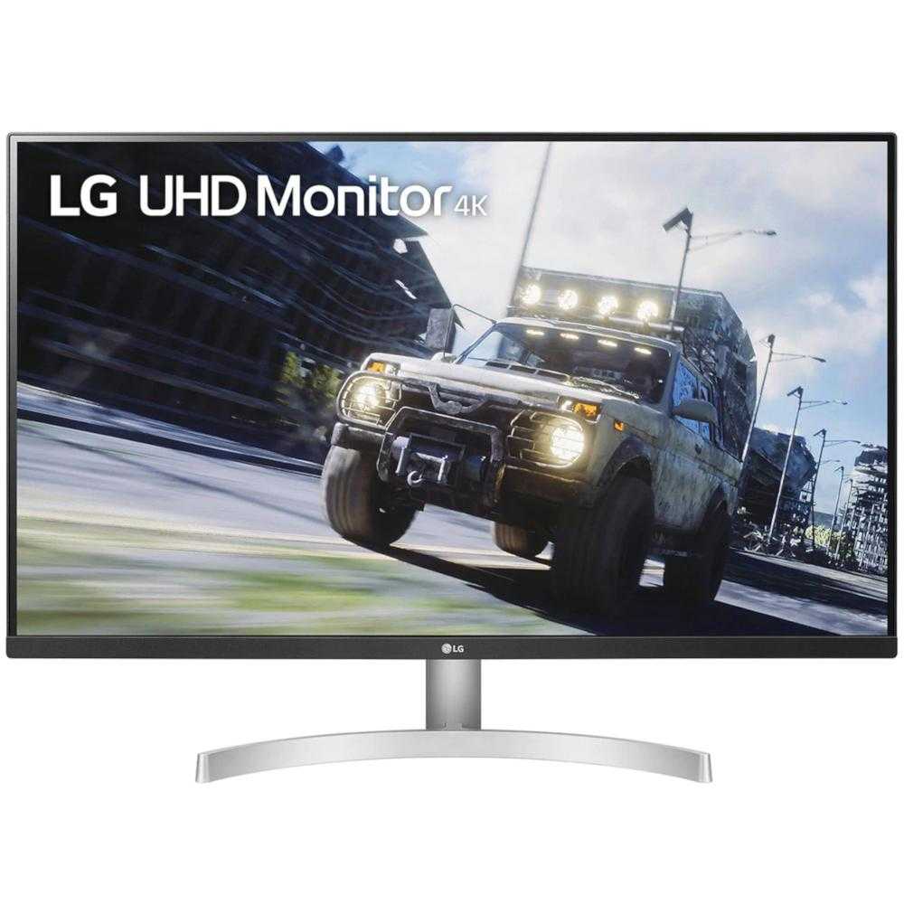  Monitor LED LG 32UN500-W, 31.5", Ultra HD 4K, FreeSync, DisplayPort, Alb 