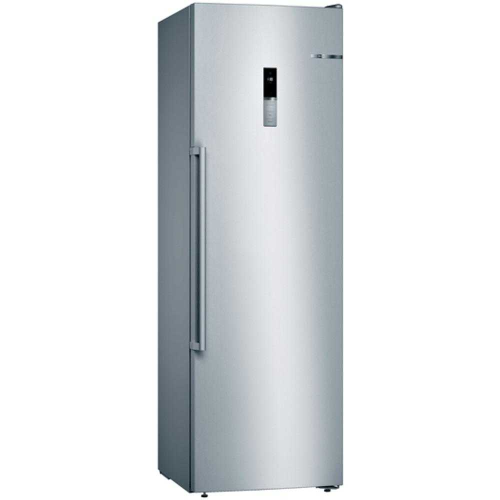  Congelator Bosch GSN36BIEP, 242 l, NoFrost, VariZone, BigBox, IceBox, MultiAirflow, FreshSense, Clasa E (clasificare energetica veche Clasa A++), H 186 cm, Argintiu 