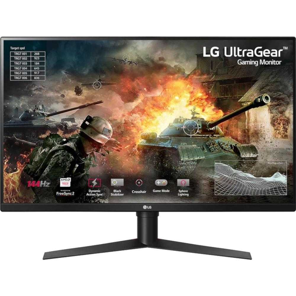  Monitor Gaming LED LG 32GK850F-B, 31.5", WQHD, 144 Hz, DisplayPort, Negru 