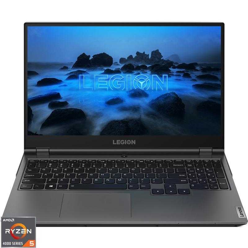  Laptop Gaming Lenovo Legion 5P 15ARH05H, AMD Ryzen&trade; 5 4600H, 16GB DDR4, SSD 512GB + 512GB, NVIDIA GeForce RTX 2060 6GB, Free DOS 