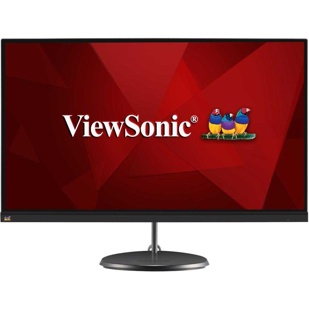  Monitor LED ViewSonic VX2485-MHU, 24", Full HD, Negru 