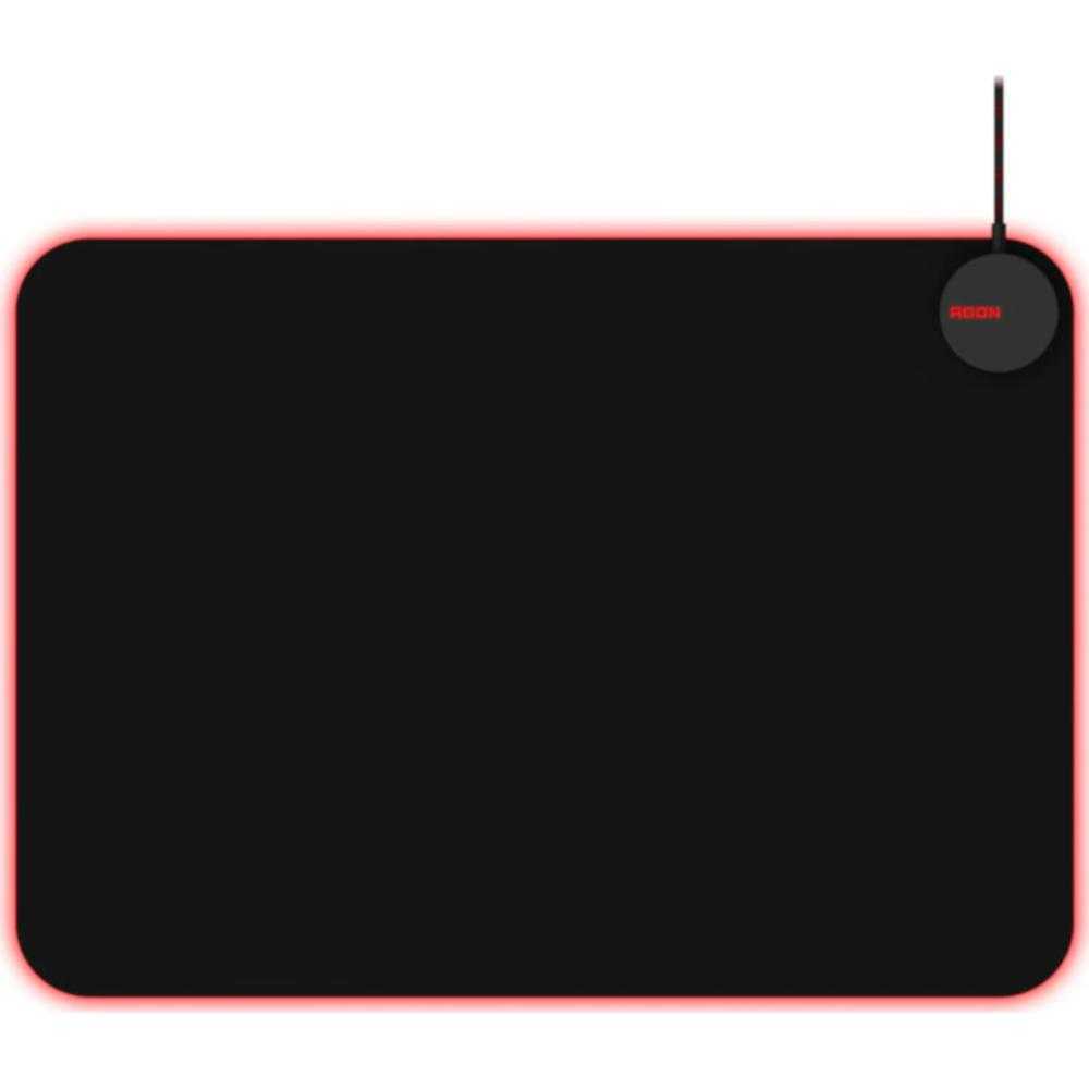  Mousepad gaming Aoc Agon AMM700, iluminare RGB, Negru 