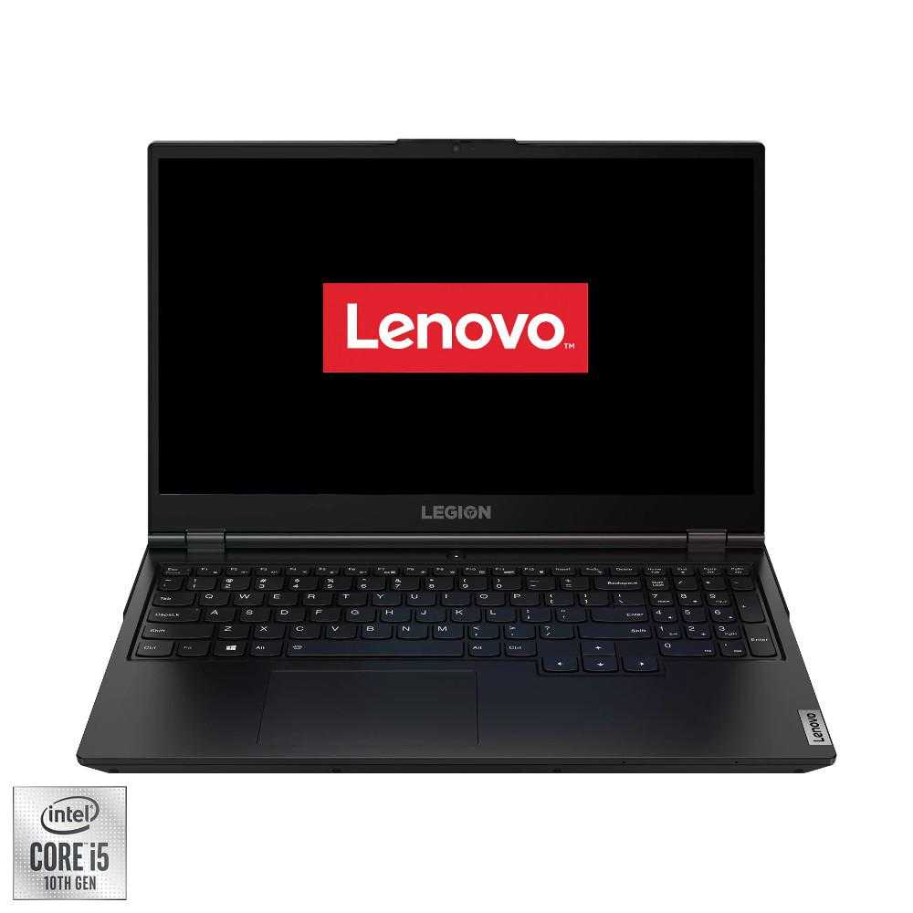 Laptop Gaming Lenovo Legion 5 15IMH05, Intel® Core™ i5-10300H, 16GB DDR4. SSD 512GB, NVIDIA GeForce GTX 1650 Ti 4GB, Free DOS Laptop-uri Gaming