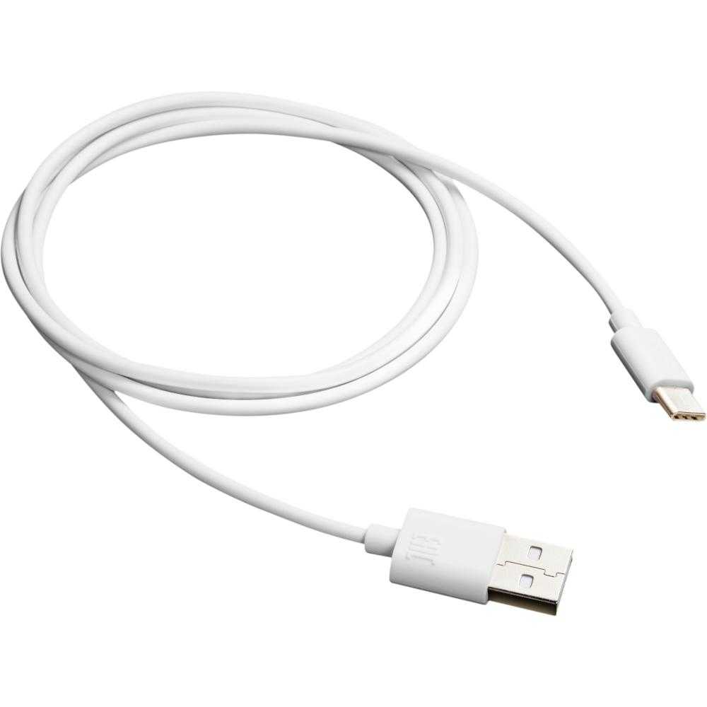  Cablu de date Canyon CNE-USBC1W, Type-C, 1m, Alb 