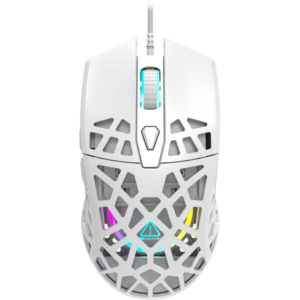 Mouse gaming Canyon Puncher GM-20, Alb