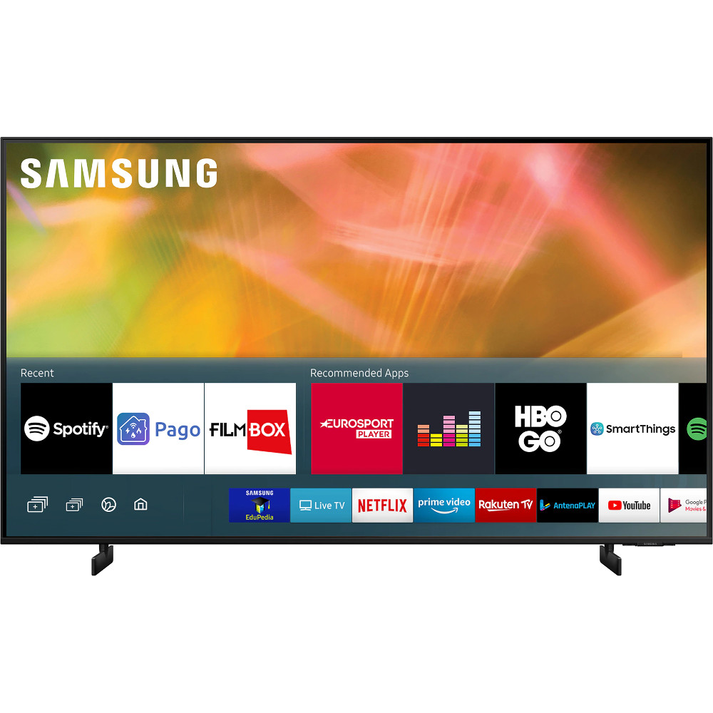 Televizor Smart Led, Samsung 43au8072, 108 Cm, Ultra Hd 4k, Clasa G