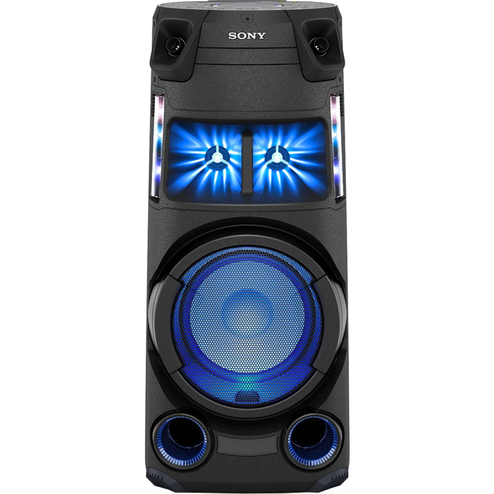 Sistem audio High Power Sony MHC-V43D, Bluetooth, Party Lights, Jet Bass Booster, Negru