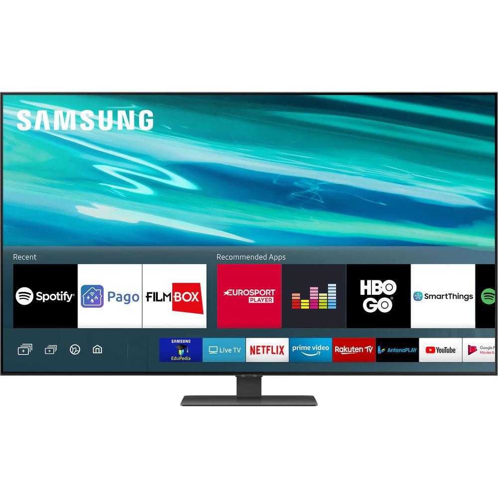 Televizor Smart QLED, Samsung 65Q80A, 163 cm, Ultra HD 4K, Clasa G Flanco.ro imagine noua idaho.ro